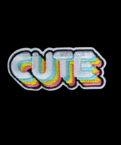 Cute Patch (Small/Embroidery)