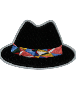 Black Hat Patch (Small/Embroidery)