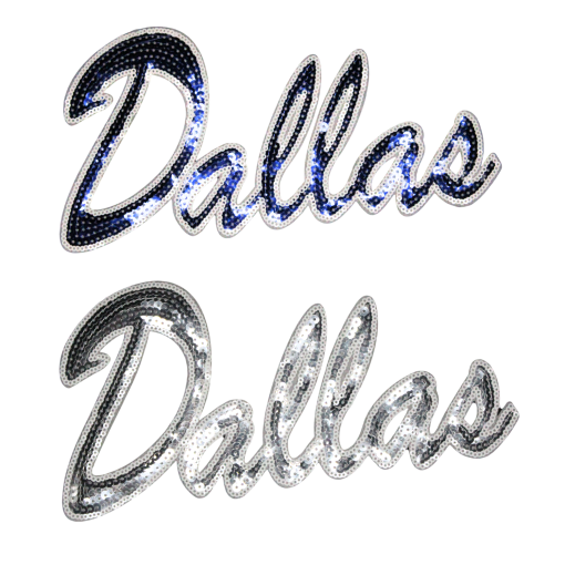 Dallas Patch (Medium/Sequin)
