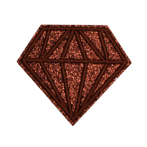 Pink Glitter Diamond Patch (Small/Embroidery) - Image 8