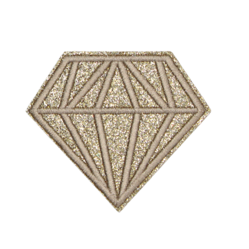 Pink Glitter Diamond Patch (Small/Embroidery) - Image 10