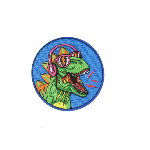 Dinosaurs Wearing Sunglasses Patch(Small/Embroidery) - Image 5
