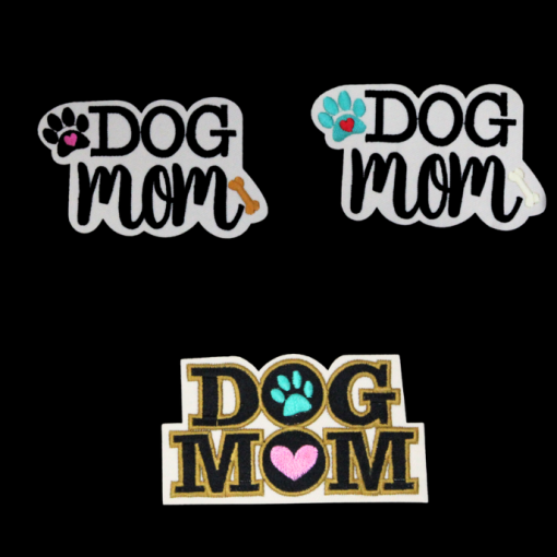 Dog Mom Paw Patch(Small/Embroidery)