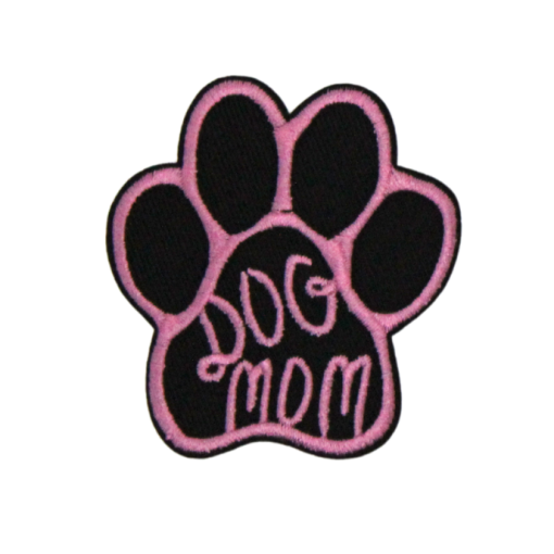 Dog Mom Patch (Small/Embroidery)
