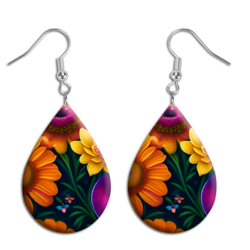 Sublimation Earring Pair - Image 2