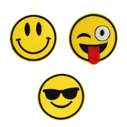 Emoji Patches (Small/Embroidery)