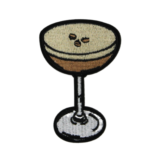 Expresso Martini Patch (Small/Embroidery)
