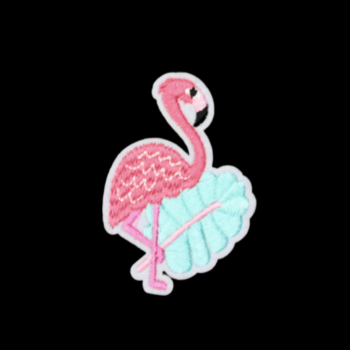 Flamingo Patch (Small/Embroidery) - Image 4