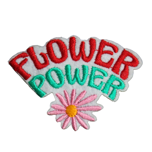 Flower Power Patch (Small/Embroidery)
