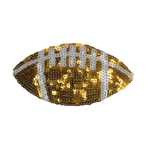 Football Patch (Small/Sequin) - Image 2
