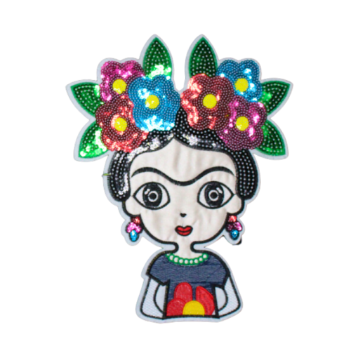 Frida Kahlo Patch (Large/Sequin) - Image 5
