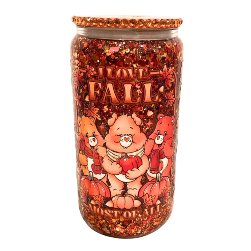 16 Oz Sublimation Snow Globe Glass Can - Image 6