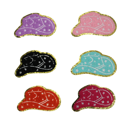 Cowboy Hats Patch (Small/Chenille)