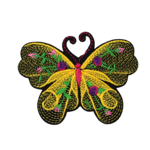 Colorful Butterflies Patch (Small/Embroidery) - Image 6