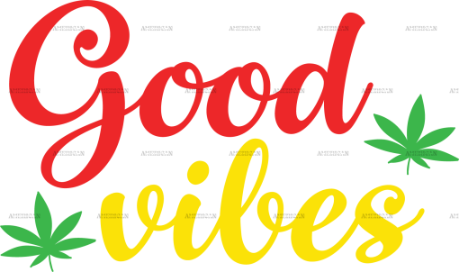 Good vibes-3 DTF Transfer