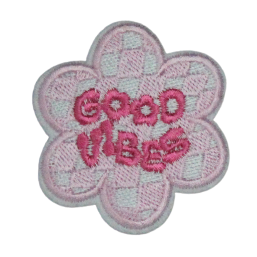 Good Vibes Patch (Small/Embroidery)