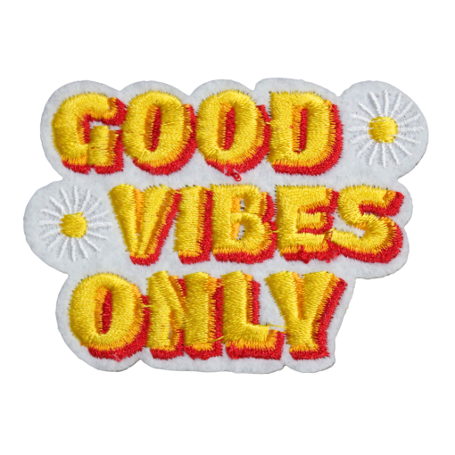 Good Vibes Only Flower Patch (Small/Embroidery)