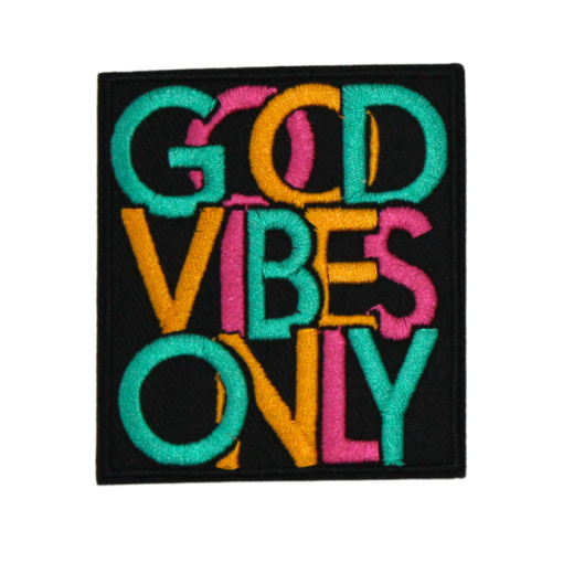 Good Vibes Only Patch (Small/Embroidery)