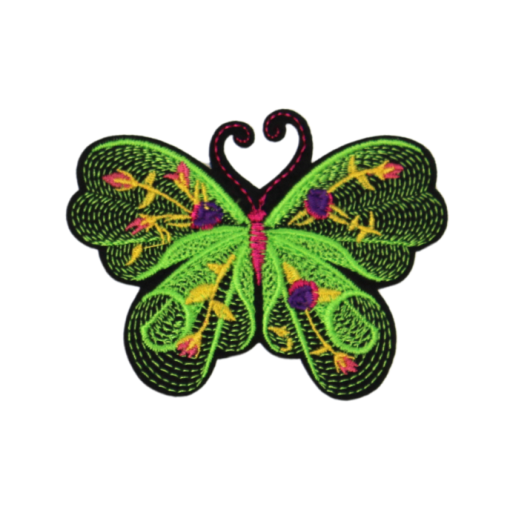 Colorful Butterflies Patch (Small/Embroidery) - Image 4