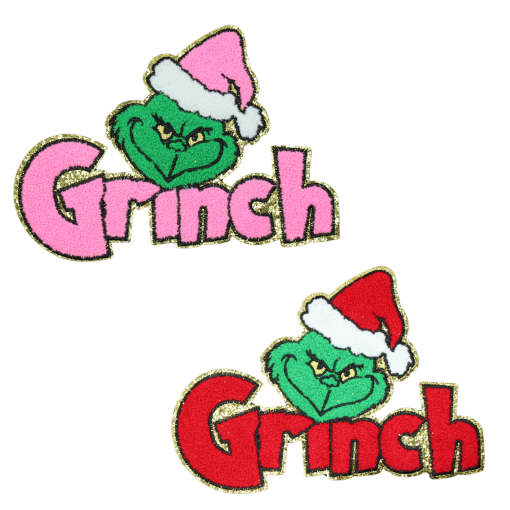 Grinch Patch (Large/Chenille)