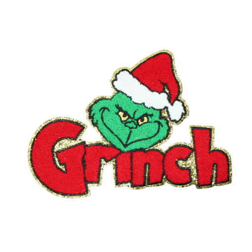 Grinch Patch (Large/Chenille) - Image 3