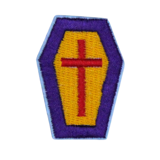 Coffin Patch (Small/Embroidery)