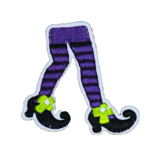 Witch's Legs Patch (Small/Embroidery) - Image 2