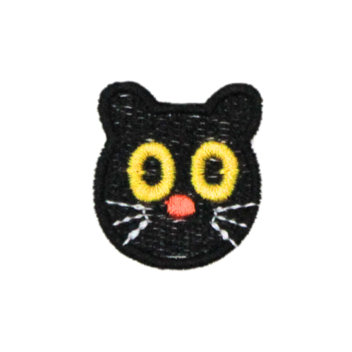Black Cat Patch (Small/Embroidery) - Image 2