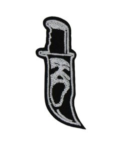 Scream Ghost Face Knife Patch (Small/Embroidery)