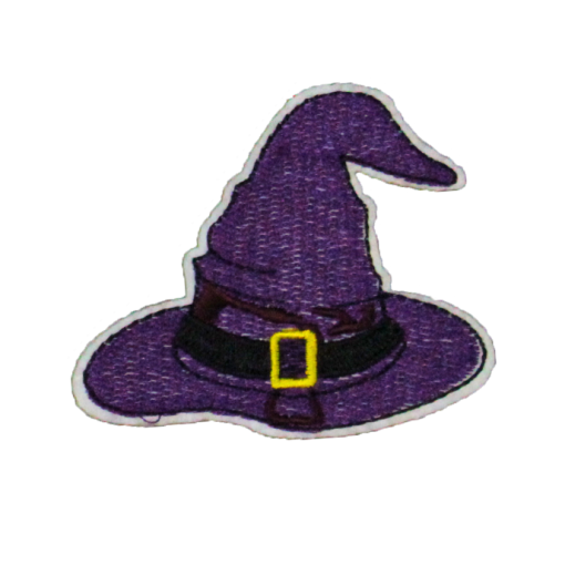 Witch Hat Patch (Small/Embroidery) - Image 2