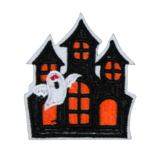 Haunted House Patch (Small/Embroidery) - Image 2