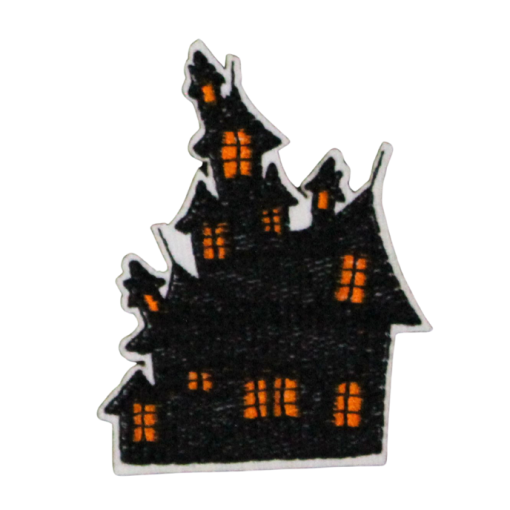 Haunted House Patch (Small/Embroidery) - Image 3