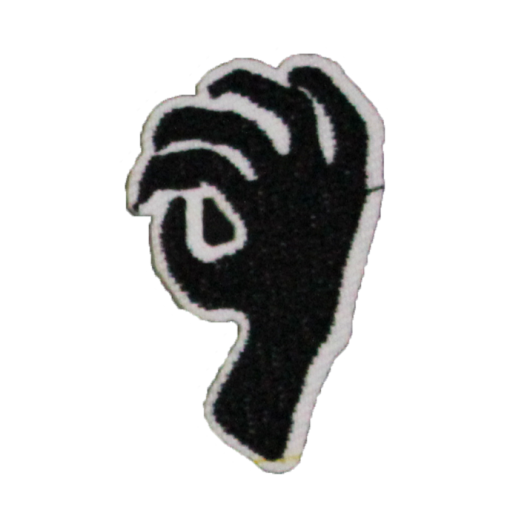 Halloween Creepy Hand Patch (Small/Embroidery) - Image 3