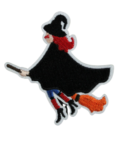 Flying Witch Patch (Small/Embroidery)