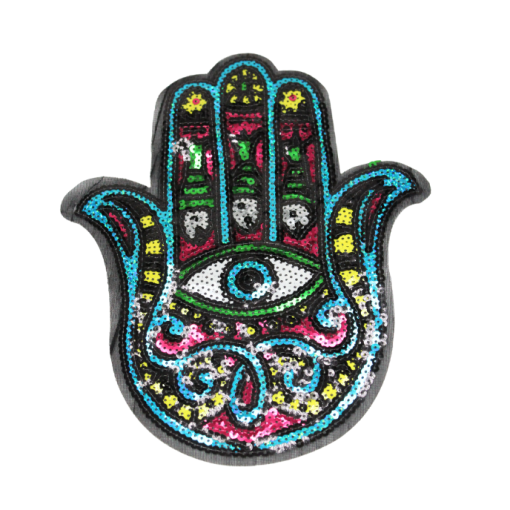 Hand Design Patch (Large/Sequin) - Image 4