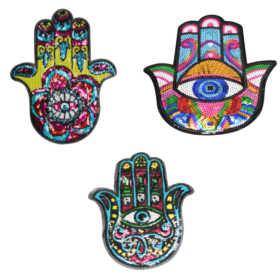 Hand Design Patch (Large/Sequin)