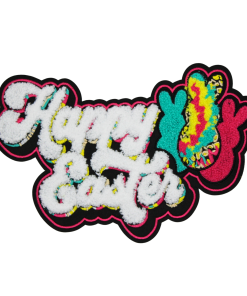 Happy Easter Bunny Patch (Medium/Chenille)