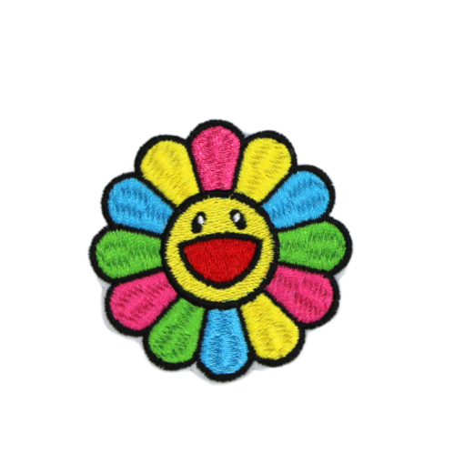 Multicolor Happy Sunflower Patch (Small/Embroidery)