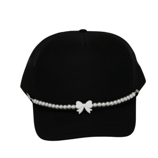 Bow Pearl Hat Chains - Image 3
