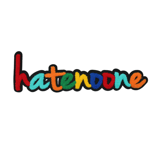 Hate No One Multicolor Patch (Large/Chenille)