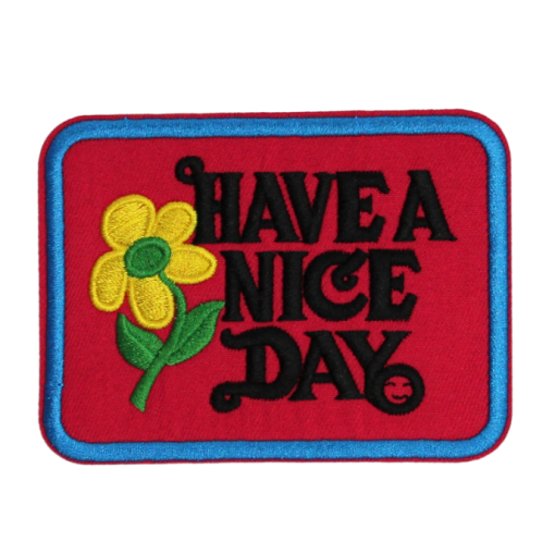Have A Nice Day Patch (Small/Embroidery) - Image 6