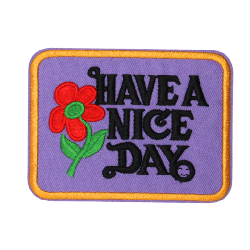 Have A Nice Day Patch (Small/Embroidery) - Image 7