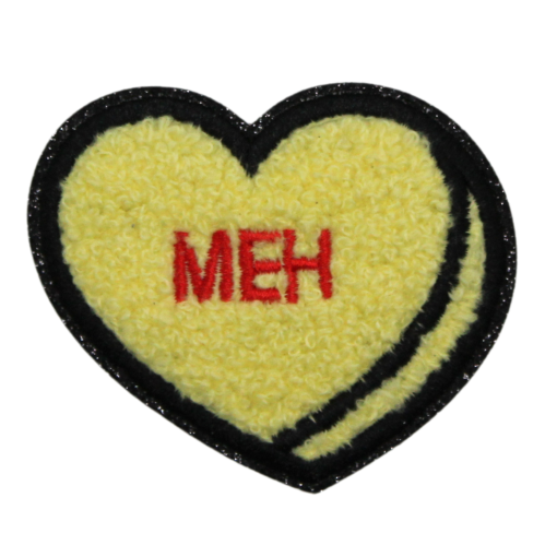 Valentine Hearts Patch (Small/Chenille) - Image 3