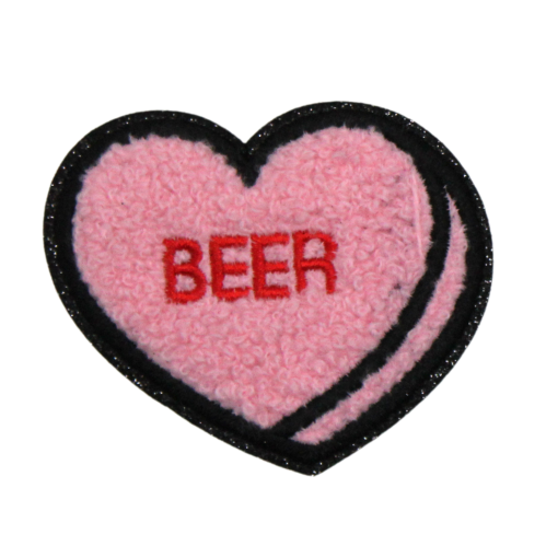 Valentine Hearts Patch (Small/Chenille) - Image 6