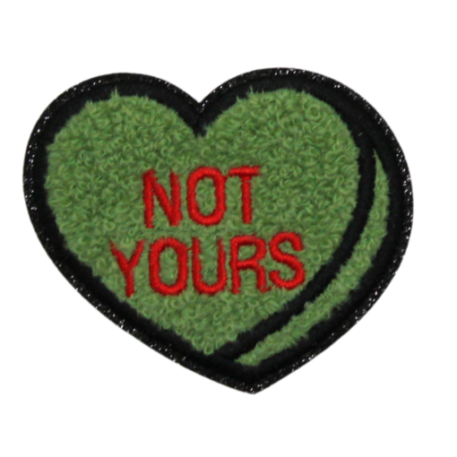 Valentine Hearts Patch (Small/Chenille) - Image 8