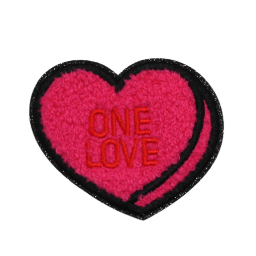 Valentine Hearts Patch (Small/Chenille) - Image 9
