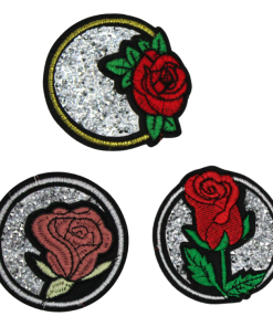 Crystal Rose Patch (Small/Embroidery)