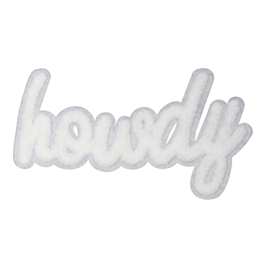 Howdy Patch (Small/Chenille) - Image 2