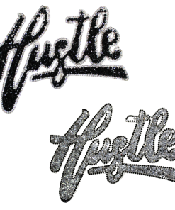 Hustle Rhinestone Patch