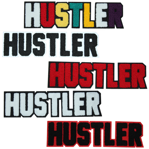 Hustler Patch (Large/Chenille)